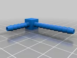 Custom Barb Poly Tube Fitting