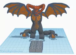 Custom LEGO Balrog