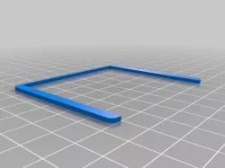 Cutting template for FunnyPlaying Q5 v2 IPS Screen