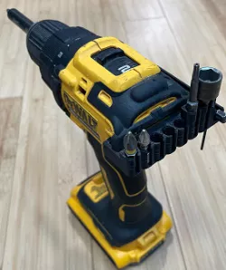 Dewalt 20v Atomic series drill and impact driver extra bit holder