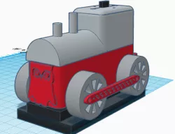 Duplo Compatible Motored Train Locomotive