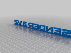 Ender 3 v2 Nametag Sender 3