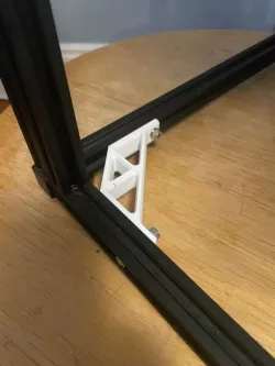 Ender 5 Pro Electronics Mod 75x75mm Corner Brackets