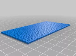 FOW Cobblestone Road / Alley/ Asphalt / Dirt road straight 110mm 