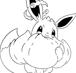 Gmax Eevee stencil