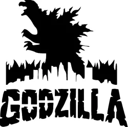 Godzilla stencil 3