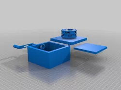 Hand Crank air raid siren