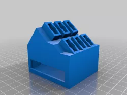 Interdental toothbrush holder V2