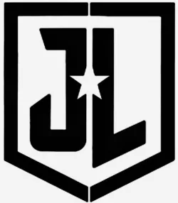 Justice League stencil