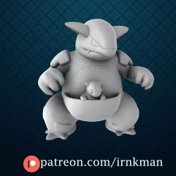 Kangaskhan (Pokemon 35mm True Scale Series)