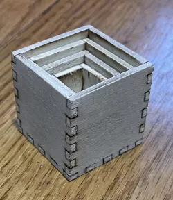 Laser Cut Nesting Boxes