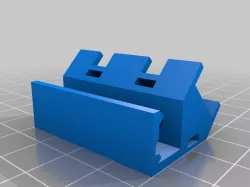 LED Pixel Strip Mounting Bracket for Aluminum Fascia