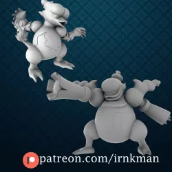 Magmar / Magmortar (Pokemon 35mm True Scale Series)