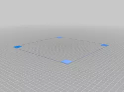 My Customized bed level / first layer test