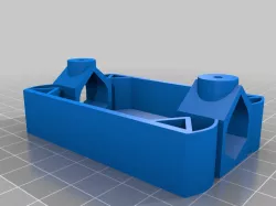 My Customized Springy pen holder for 3D printer / CNC, with software