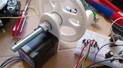 NEMA 17 Generator 6:1 gear with bearing 608ZZ - REMIX