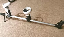 (NEW Nov 2022, No Magnets Needed!) VR Gun Attachment Oculus Touch Meta Verse for 20mm Pipe