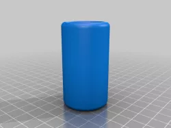 NiCd (NiMH - Sub C) battery to D-type battery adapter