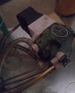 Oil pump test bench / Ölpumpenprüfstand Holder Sachs 600 Ivo Vögele