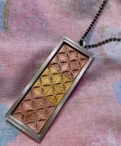 Pattern Block Pendant