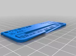 PolyLite Orange PLA Swatch