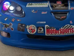 RGB Parklights for kids step2 Corvette bed