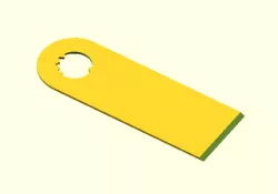 Scraper for use with Oscillating Tool