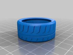 semi slick tire 1to18