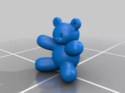 Teddy Bear Keychain