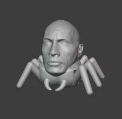 The Arocknid (The Rock + Gizo The Spider) - No Supports