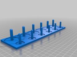 Bobbin Holder - Fits in Thread Spool by partsMaker, Download free STL  model