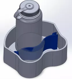 Toyota Yaris Cupholder insert