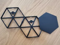 100Hex Light Weight Locked Frames
