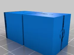 1x1x2 Rubik's cube no screw or spring