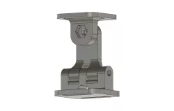 2 axis glue on strap mount ( solar panel)