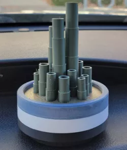 3D-Printed Plant in Pot with Hidden Compartment