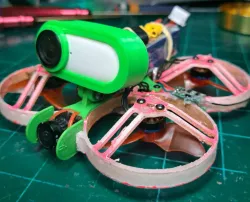 85mm Pusher Cinewhoop FPV Drone Conversion - Analog 