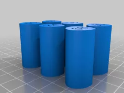 Array of Constant breath solid Rollers