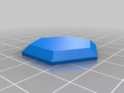 Battletech Compatible Hex Miniature Base