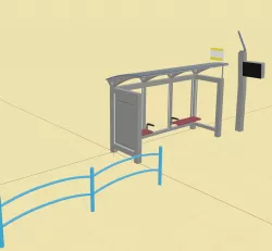 Bus Sop, 1:43, 1:50, Kit