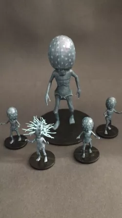 Celestial Minion & Emissary Miniature (Bloodborne Fan Art)