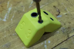 Drill guide 90° and 45° with bearings