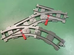 Duplo Lego model railroad Switch