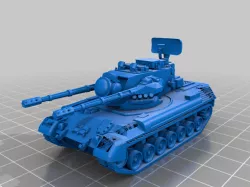 Easy Print - Flakpanzer Gepard & Cheetah PRTL 1:100
