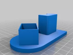 Elegoo Mars/Anycubic Photon build plate drip attachment