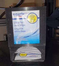 Equate Soft lens wipe holder
