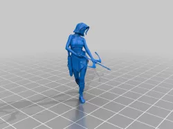 female archer - Rpg warhammer, dnd