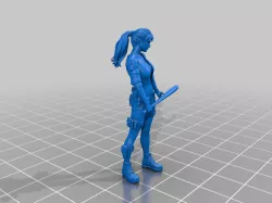 female zombie survivor - Rpg warhammer, dnd