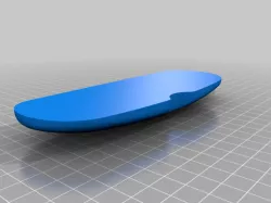 Generic (blank) insert for Zenni Optical glasses case