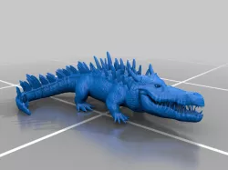 Imperatosuchus Apex Crocodile from Jurassic World Alive mobile game